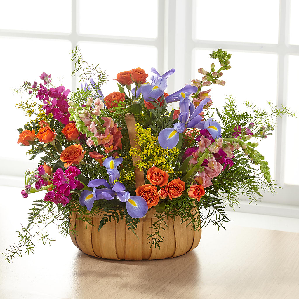 Garden of Life Basket –  Sunflowershop Llc, Orlando FL