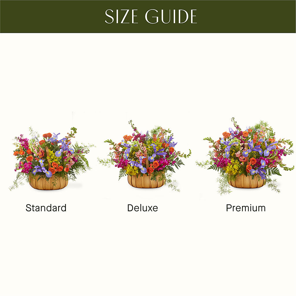 Garden of Life Basket –  Sunflowershop Llc, Orlando FL