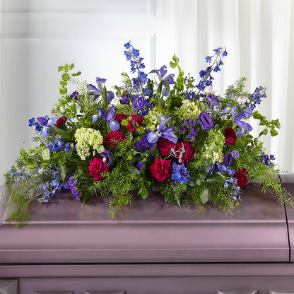 Always Treasured Casket Spray –  Sunflowershop Llc, Orlando FL
