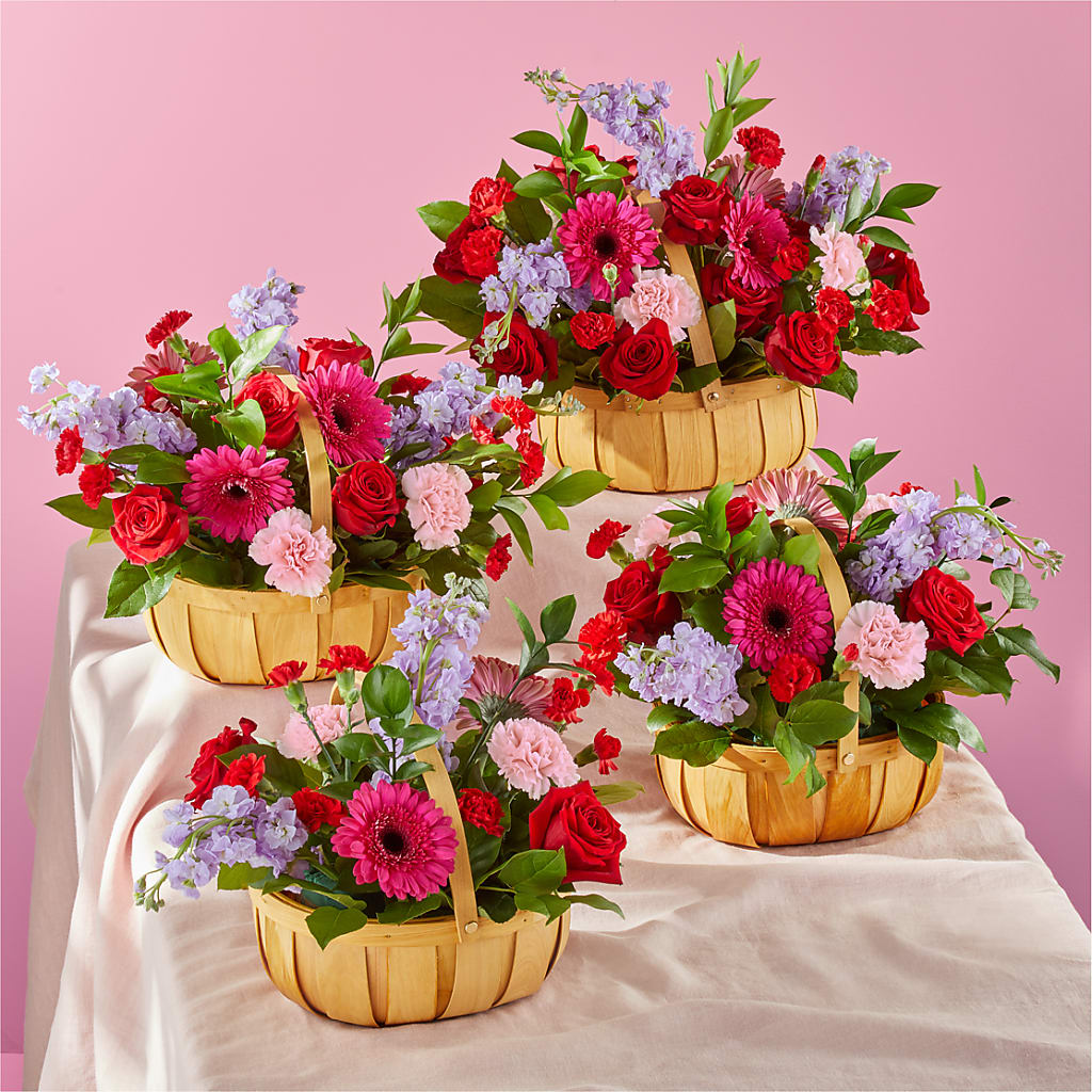 Pink Picnic Basket –  Sunflowershop Llc, Orlando FL