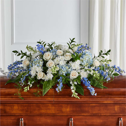 Timeless Essence Casket Spray –  Sunflowershop Llc, Orlando FL