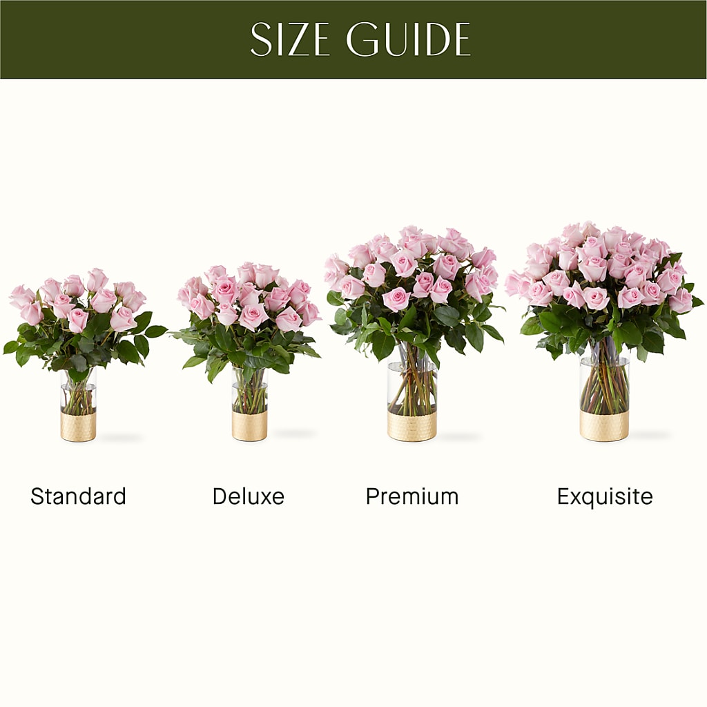 Picture Perfect Pink Rose Bouquet –  Sunflowershop Llc, Orlando FL