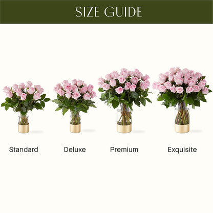 Picture Perfect Pink Rose Bouquet –  Sunflowershop Llc, Orlando FL