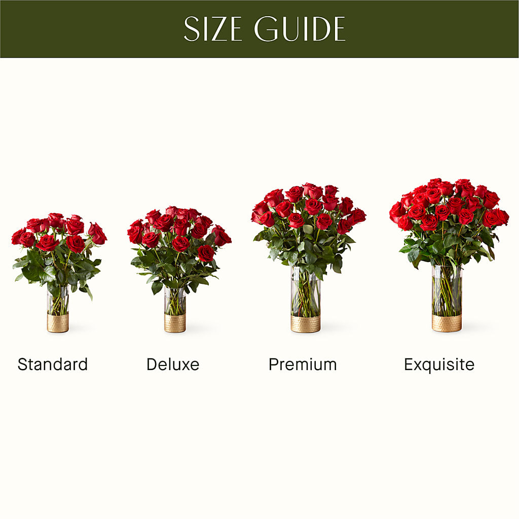 Classic Love Red Rose Bouquet –  Sunflowershop Llc, Orlando FL