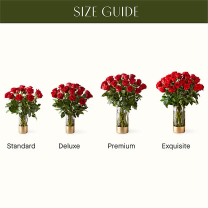 Classic Love Red Rose Bouquet –  Sunflowershop Llc, Orlando FL