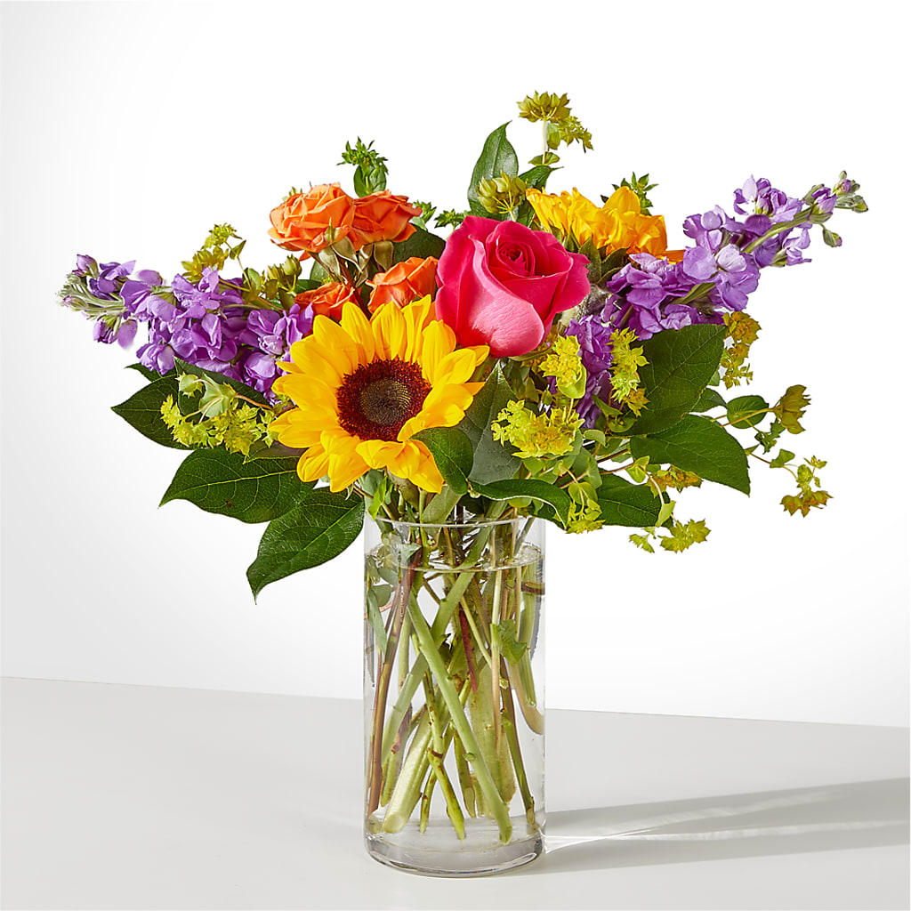 Vibrant Greetings Bouquet –  Sunflowershop Llc, Orlando FL