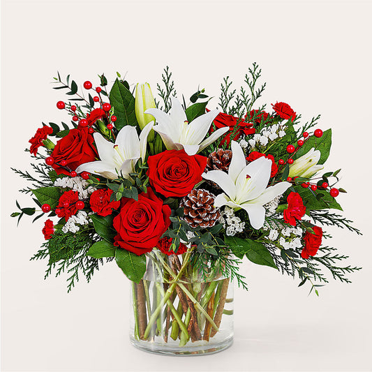 Best in Snow Bouquet –  Sunflowershop Llc, Orlando FL