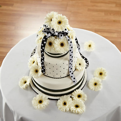Simple Sophistication Cake Décor –  Sunflowershop Llc, Orlando FL