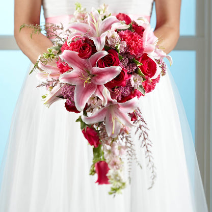 Lily & Rose Bouquet –  Sunflowershop Llc, Orlando FL