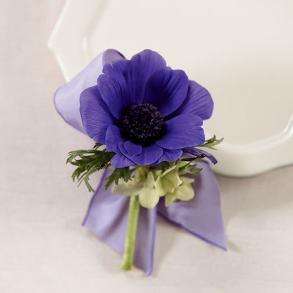 Purple Passion Boutonniere –  Sunflowershop Llc, Orlando FL