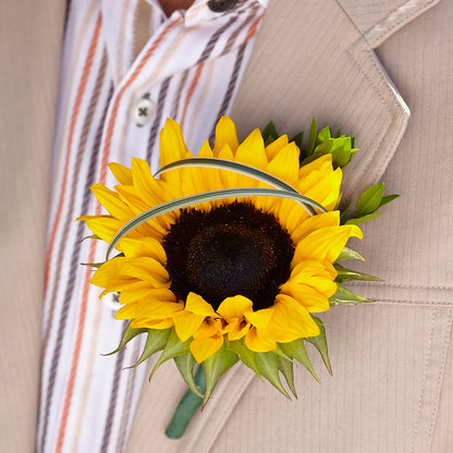 Free Spirit Boutonniere –  Sunflowershop Llc, Orlando FL